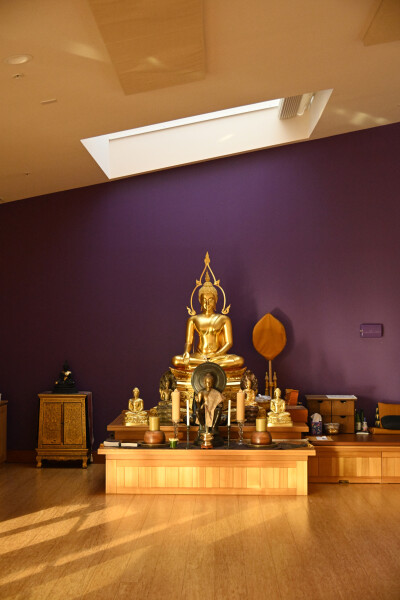 Altar inside the dining hall